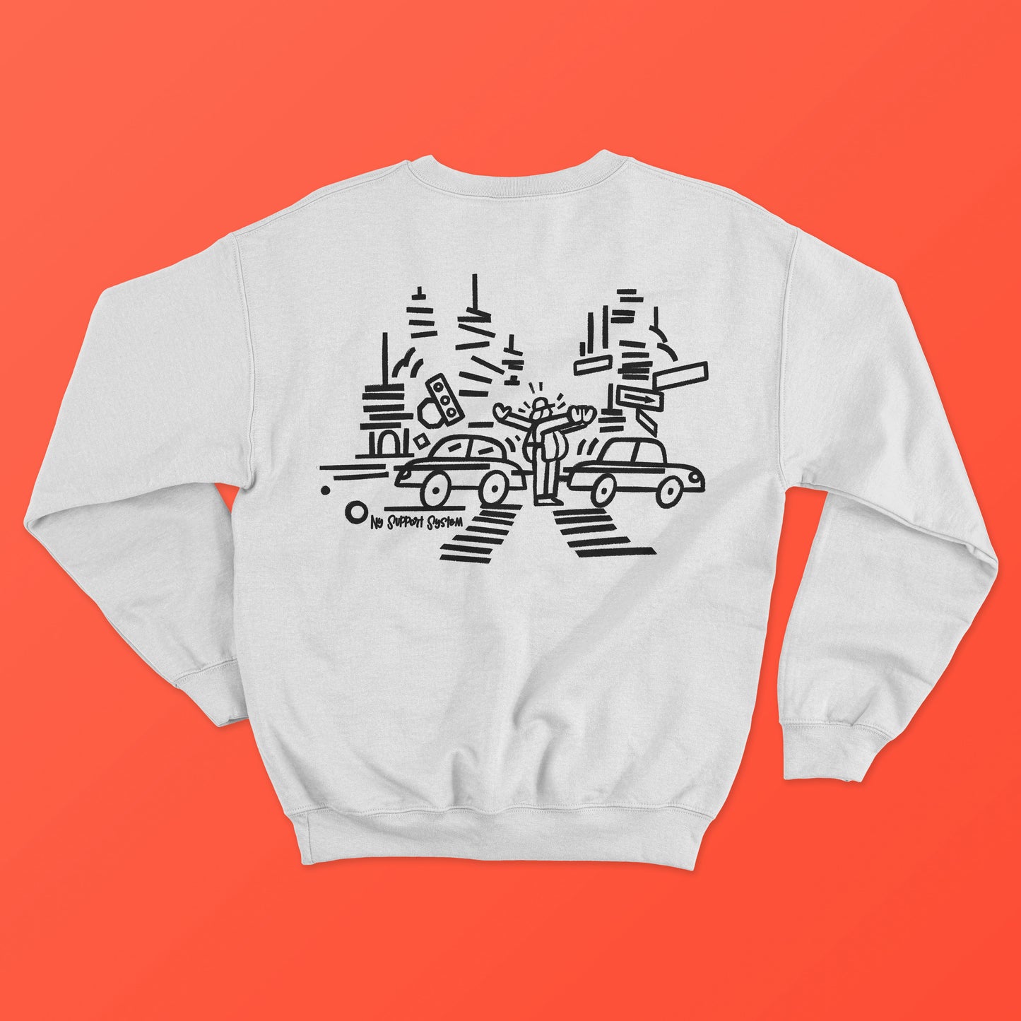 CRASH LOVE CREWNECK