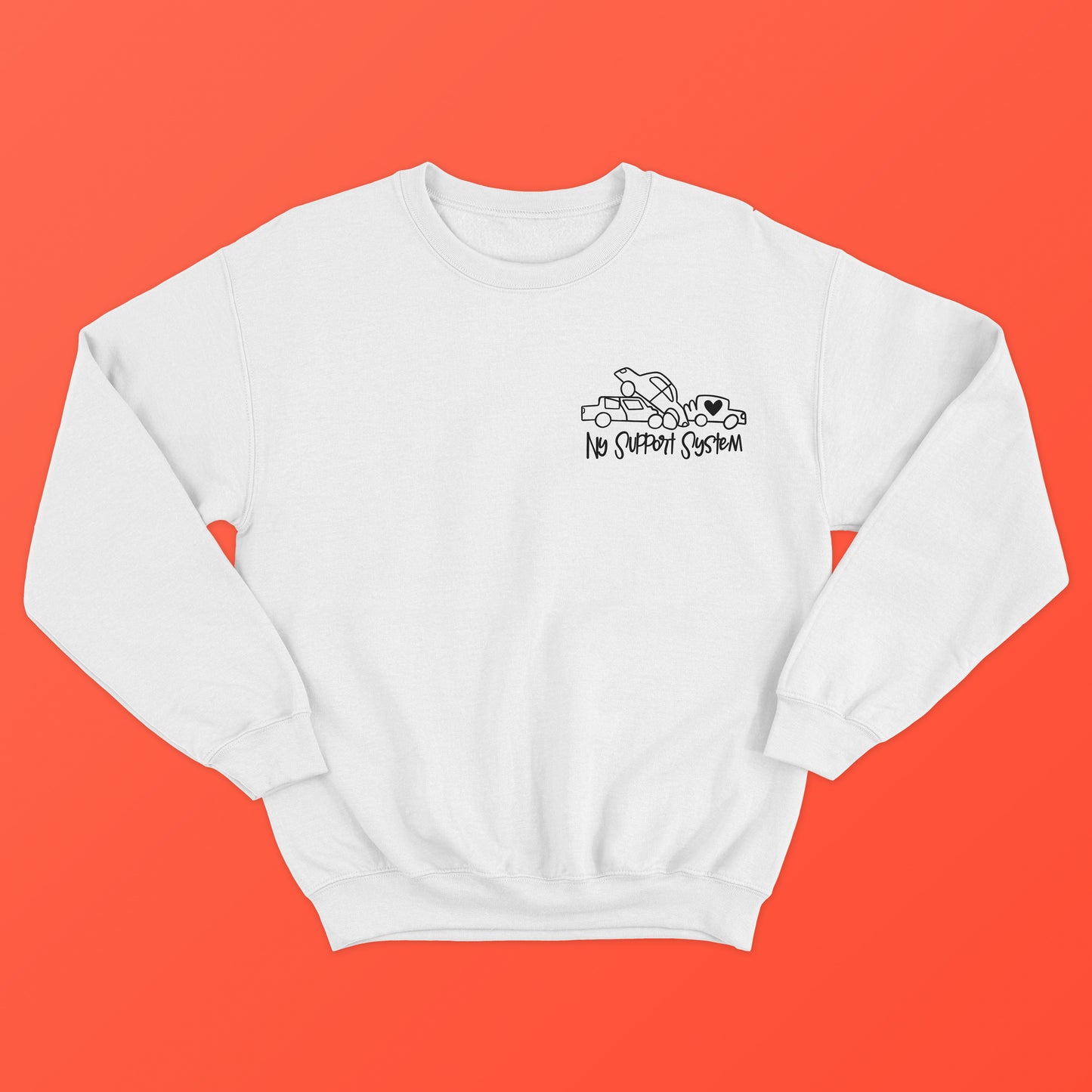 CRASH LOVE CREWNECK